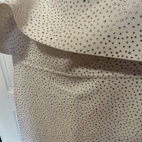 Akira rhinestone embellished off the shoulder midi dress - Picture 3 of 6